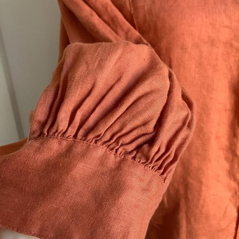 Holding Horses linen tunic OVERSIZED - Picture 5 of 10